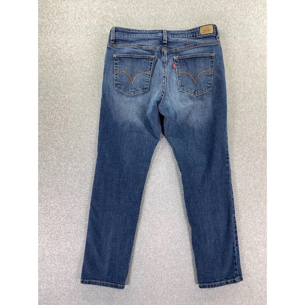 Levi's‎ Mid Rise Skinny Blue Jeans Women's Size 14M Denim Medium Wash (31x28)